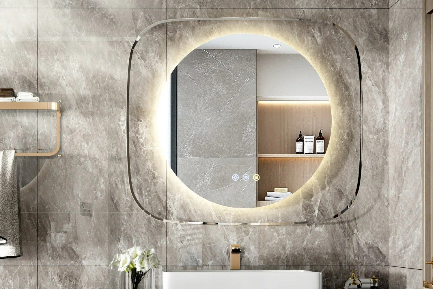 Inovatyvus LED veidrodis