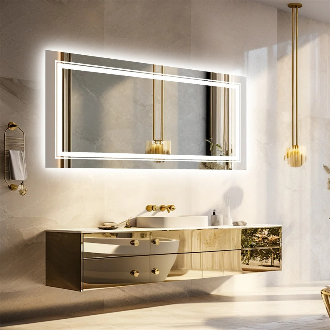 Išmanus LED veidrodis voniai