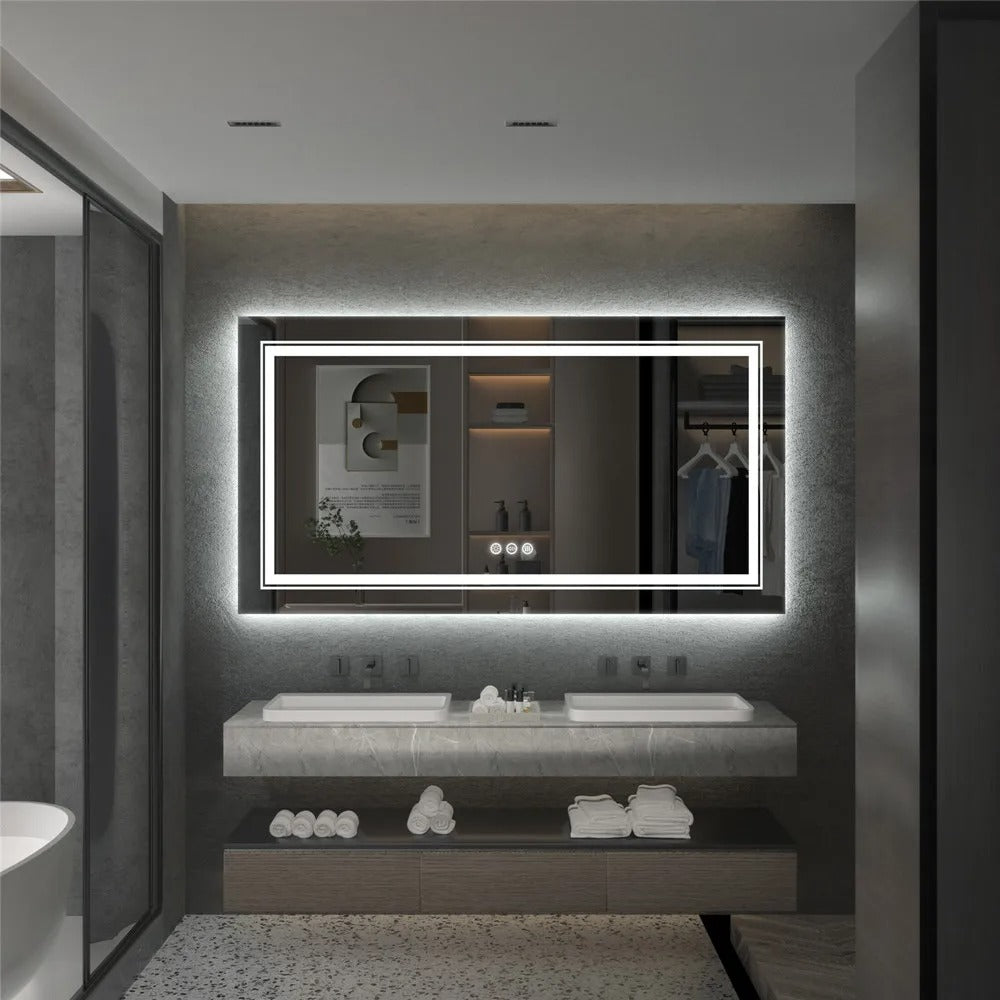 Išmanus LED veidrodis voniai