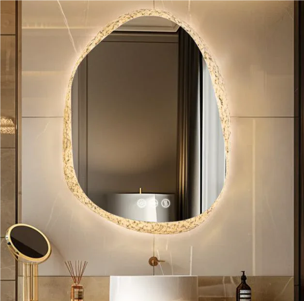 Išmanusis netaisyklingos formos LED veidrodis