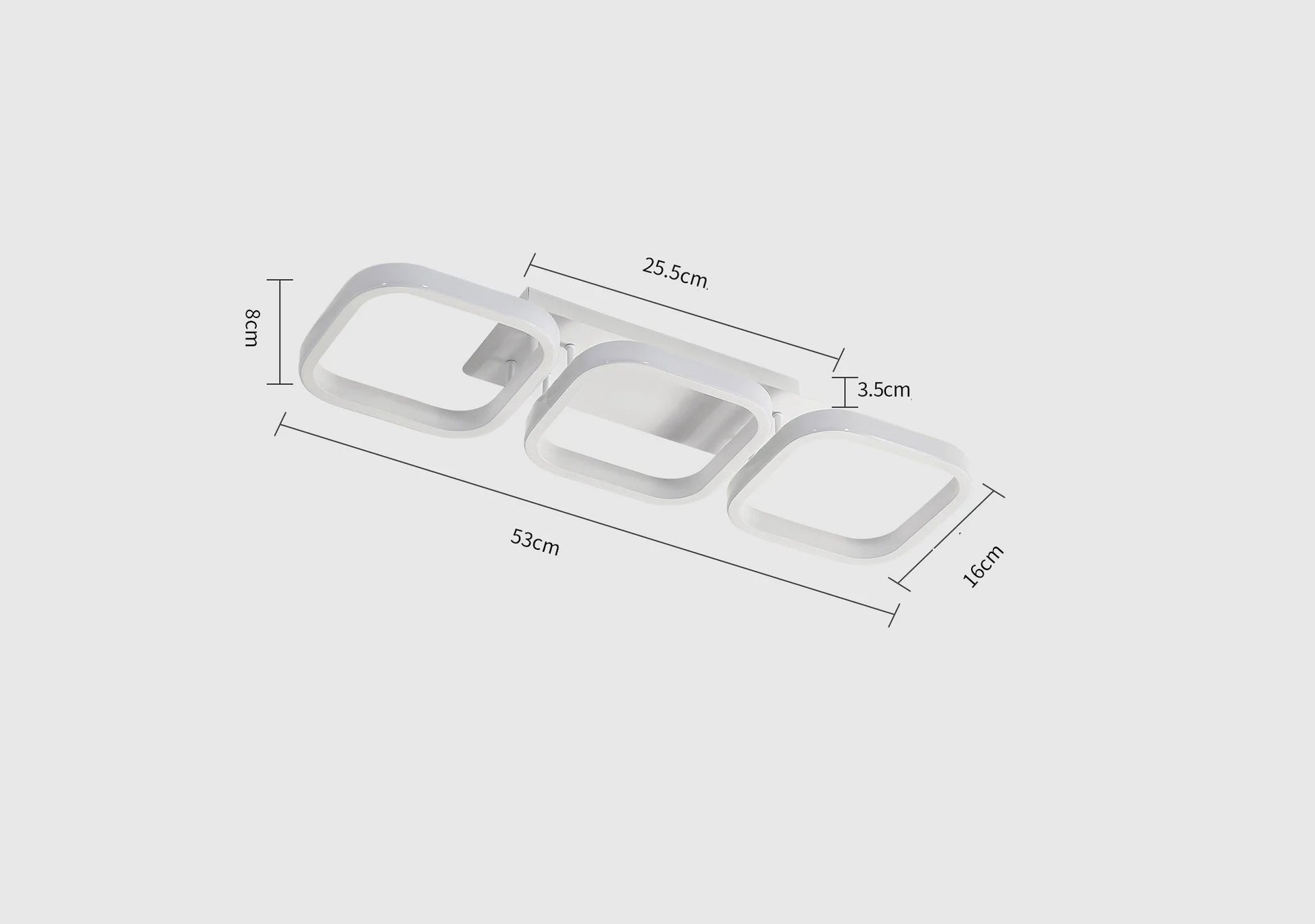 Lubinis LED šviestuvas LUNA