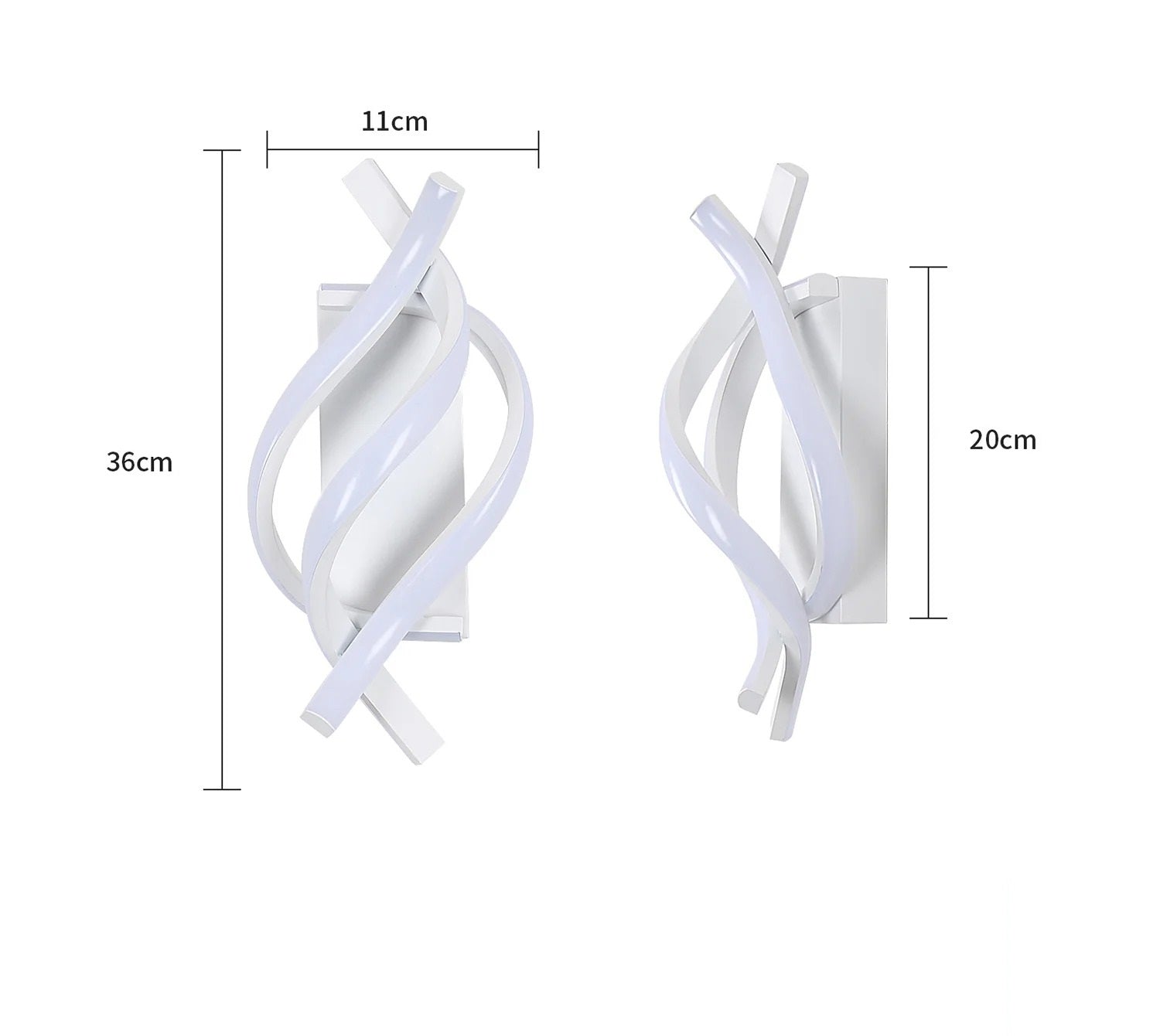 LED sieninė lempa SOLARA