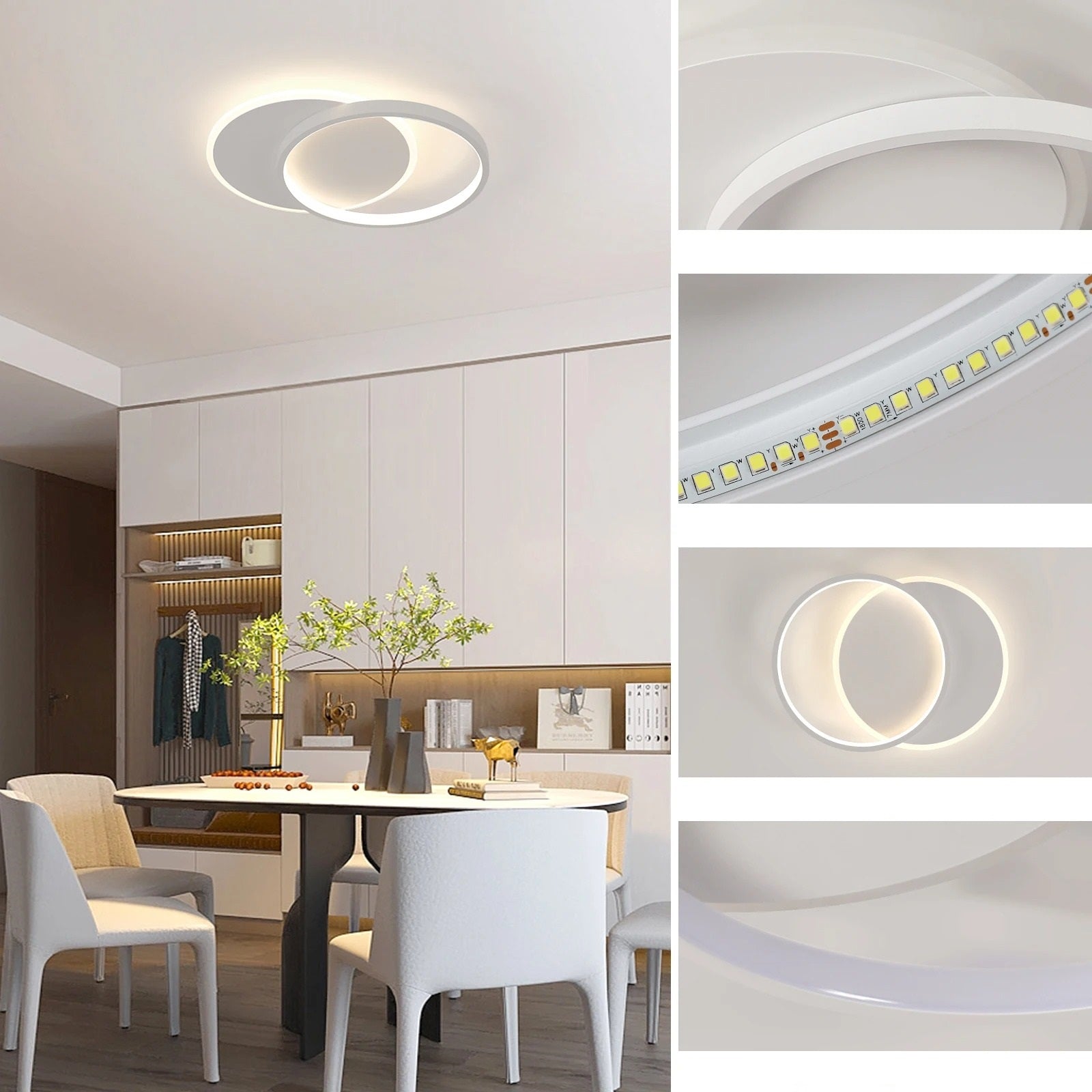 LED lubinis šviestuvas NOVERA 30x40cm