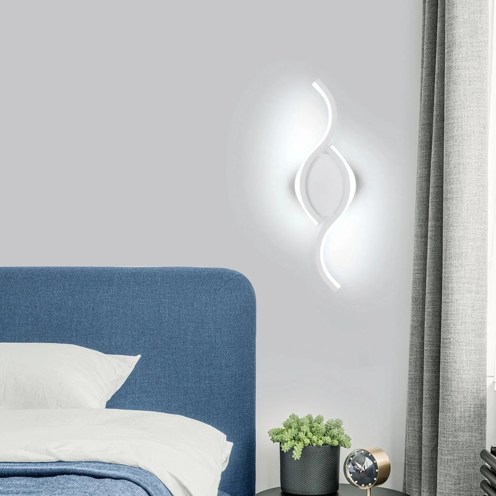 Minimalistinis LED šviestuvas (2 vnt)