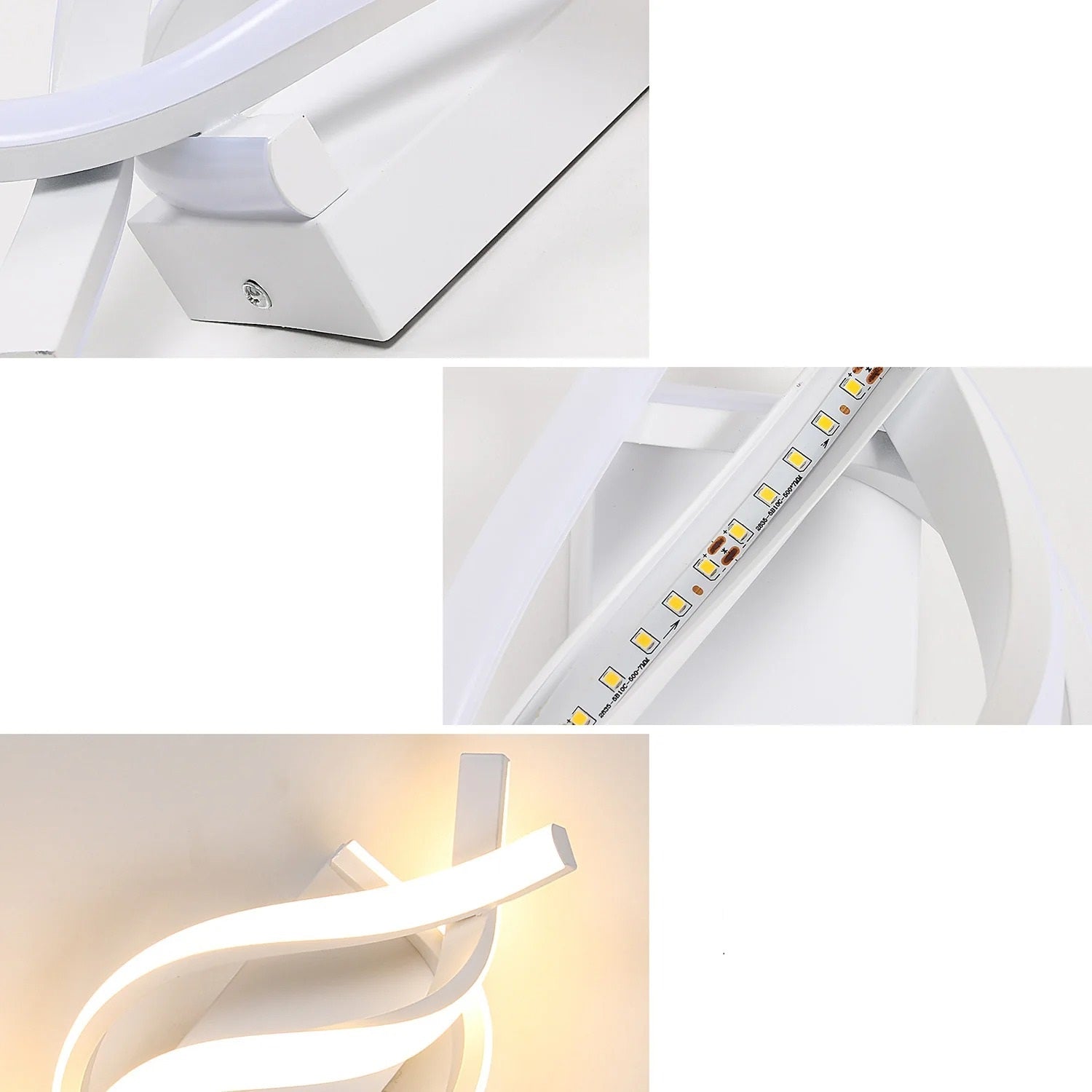 LED sieninė lempa SOLARA