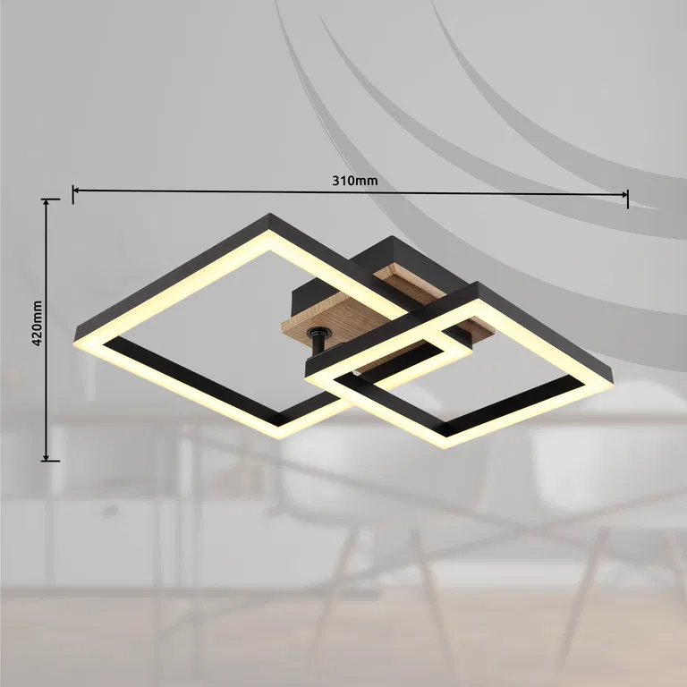 Lubinis LED šviestuvas CORA