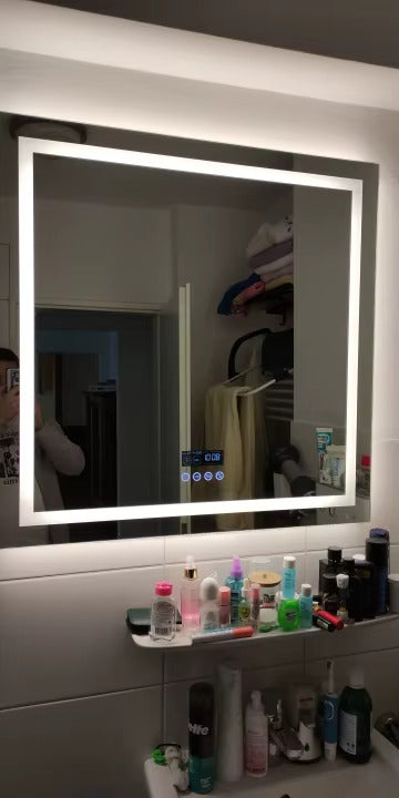 Išmanus LED veidrodis su Bluetooth kolonėle