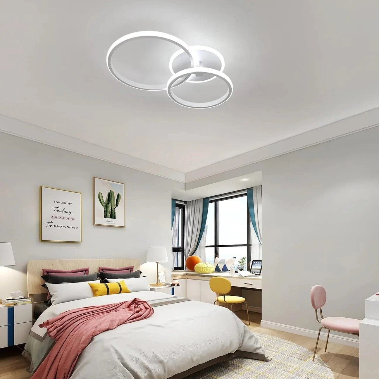 Modernus LED lubinis šviestuvas