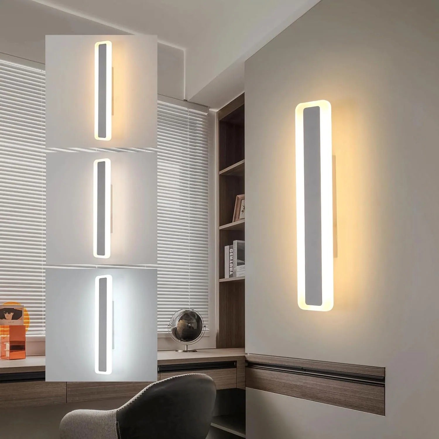 Universalus LED sieninis šviestuvas