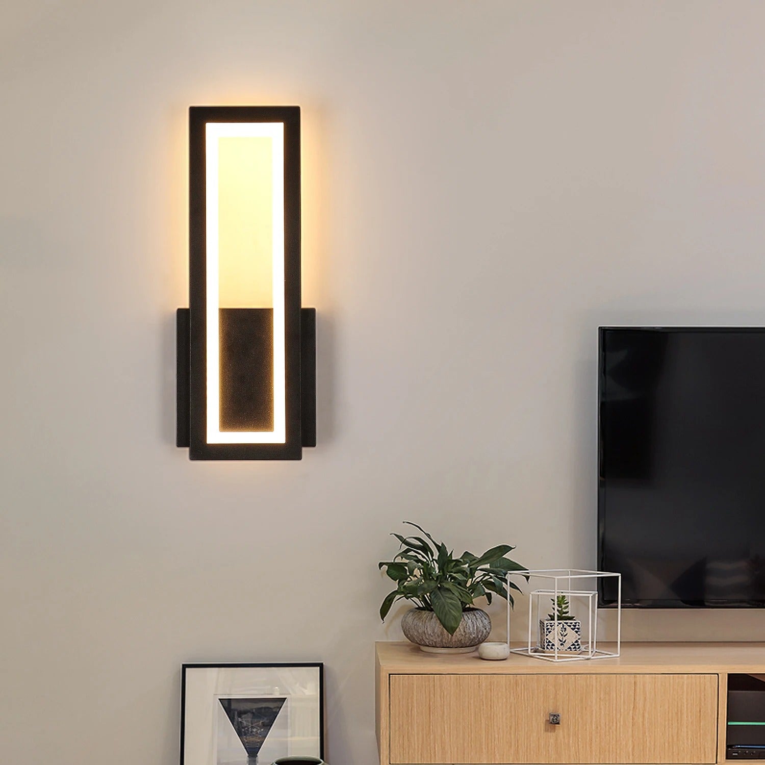 Minimalistinio dizaino LED sieninis šviestuvas
