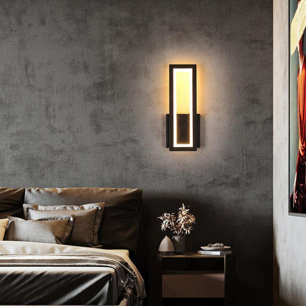 Minimalistinio dizaino LED sieninis šviestuvas