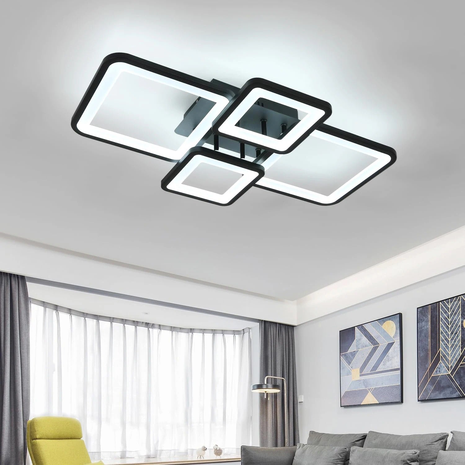 LED šviestuvas su nuotoliniu valdymu