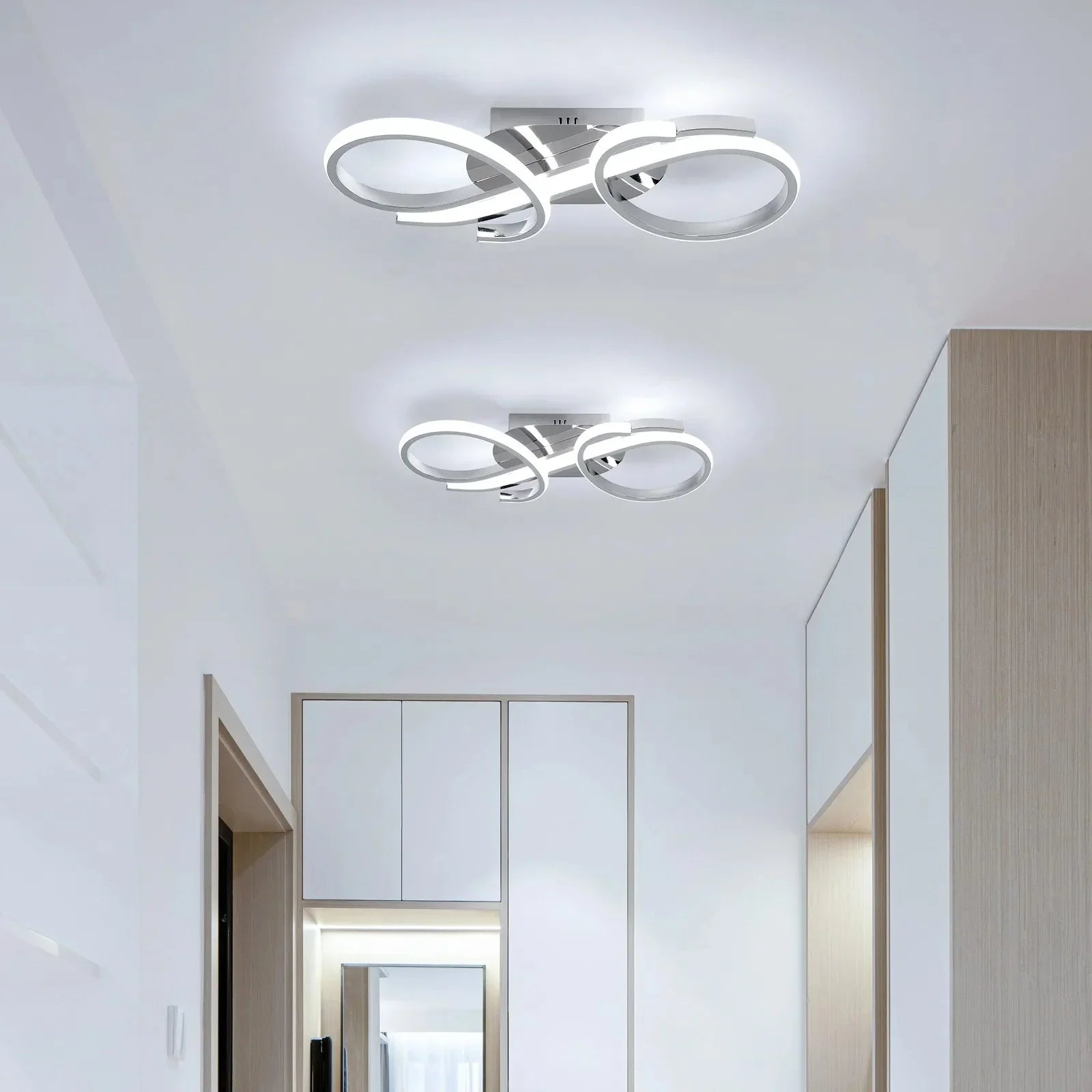 Išskirtinio stiliaus LED lubų šviestuvas